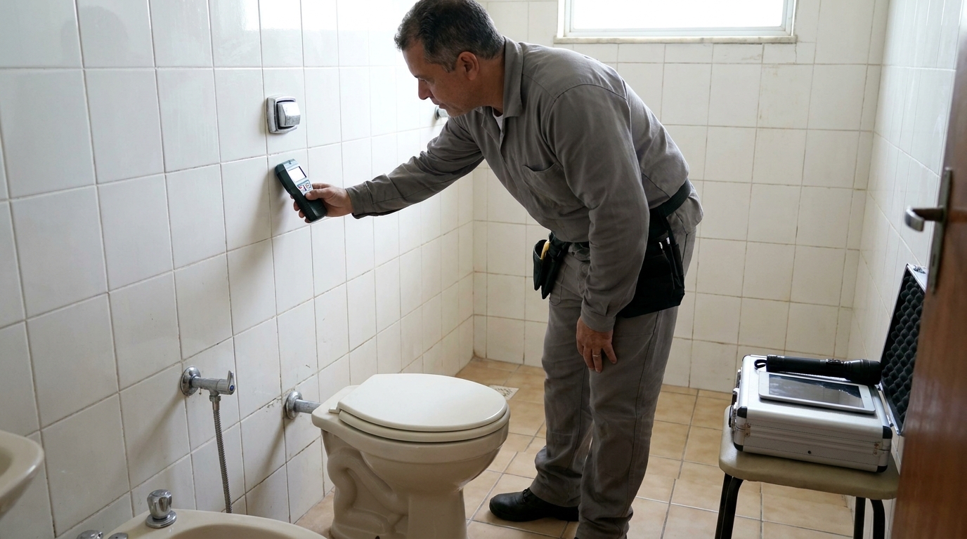 Caça Vazamento de Esgoto em Itaquaquecetuba‑SP