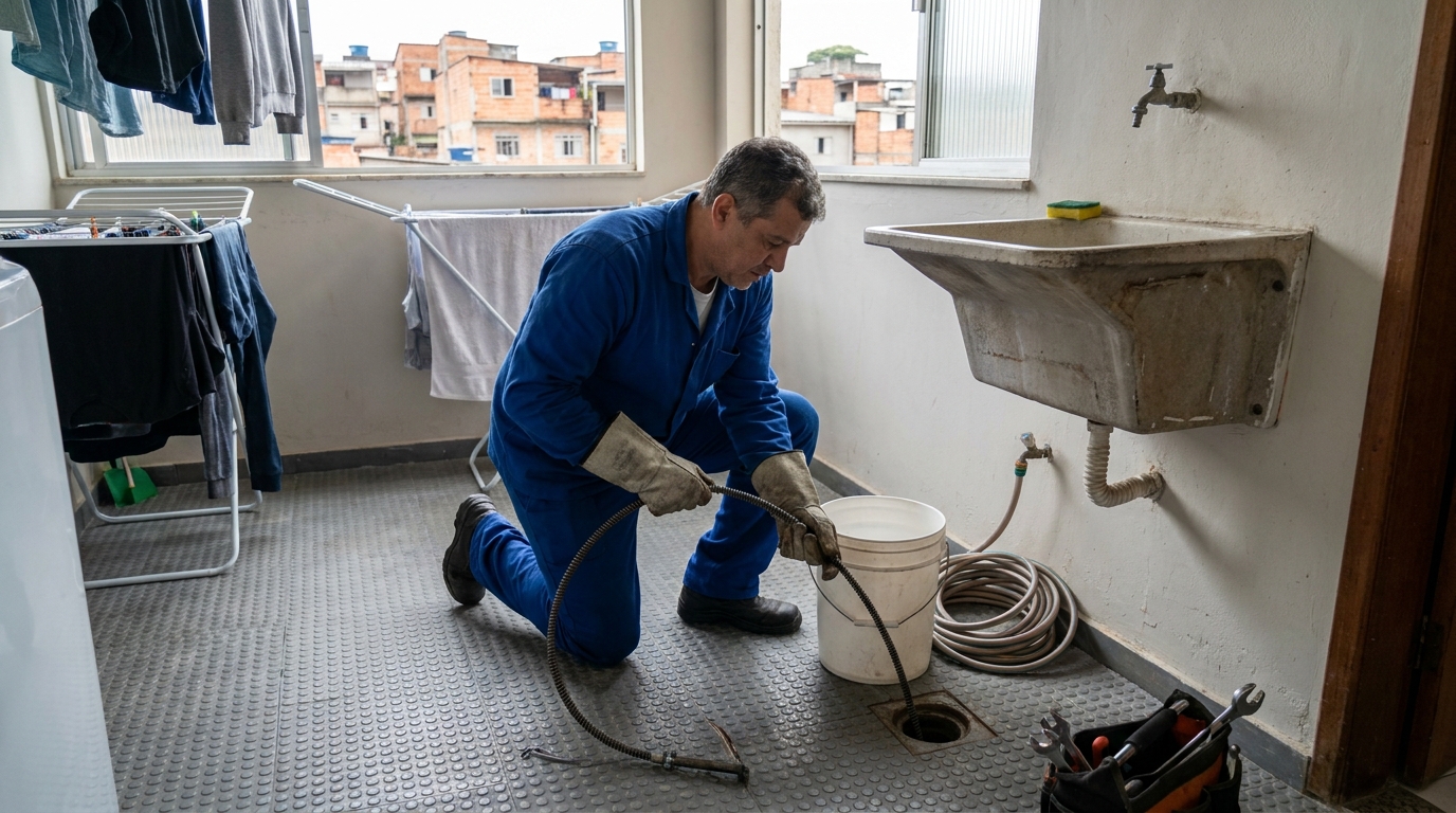 Desentupimento de Ralos Externos em Itaquaquecetuba‑SP